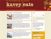 Tablet Screenshot of kaveyeats.com
